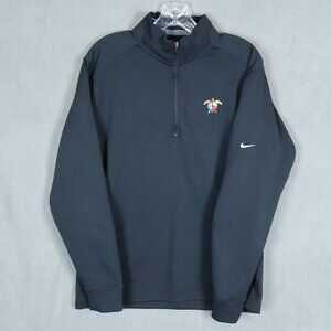 Nike Golf Atlantic Beach Country Club Performance 1/4 Zip Mens Medium Black